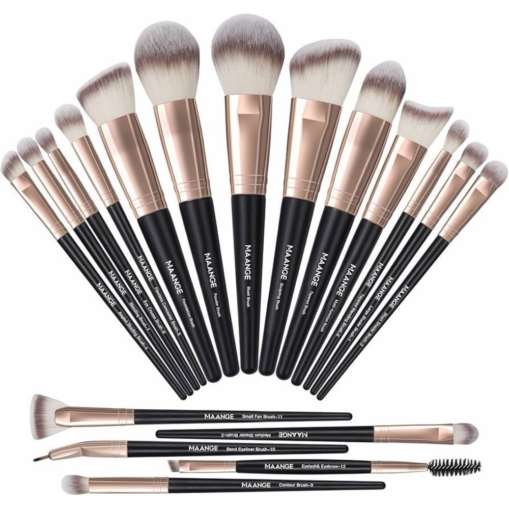 Makeup Brushes, 18 Pcs‎ Professional Premium Synthetic Makeup Brush Set